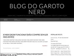 Sites similar to blogdogarotonerd.blogspot.com