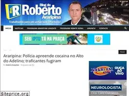 Sites similar to blogdorobertoararipina.com.br