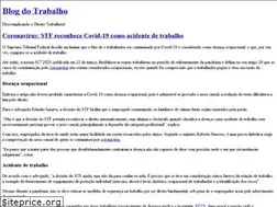 Sites similar to blogdotrabalho.com