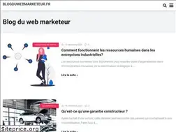 Sites similar to blogduwebmarketeur.fr