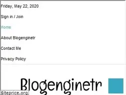 Sites similar to blogenginetr.com
