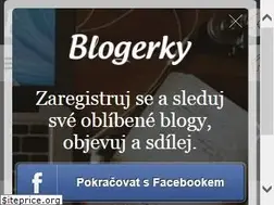 Sites similar to blogerky.cz