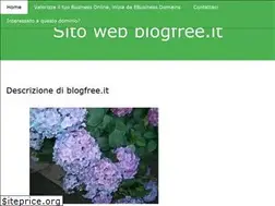 Sites similar to blogfree.it
