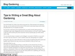 Sites similar to bloggardening.info