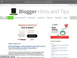 Sites similar to blogger-hints-and-tips.blogspot.com
