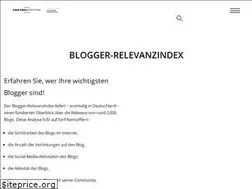 Sites similar to blogger-relevanzindex.de