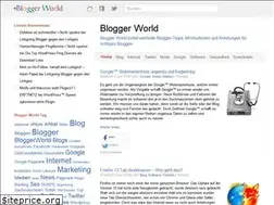 Sites similar to blogger-world.de