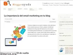 Sites similar to bloggerayuda.com