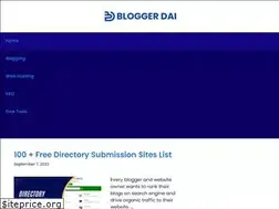 Sites similar to bloggerdai.com