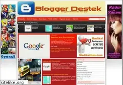 Sites similar to bloggerdestekcisi.blogspot.com