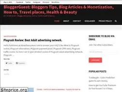 Sites similar to bloggerguest.com