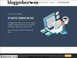 Sites similar to bloggerheaven.de