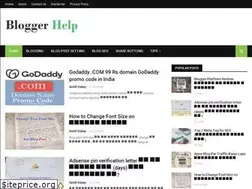 Sites similar to bloggerhelp.in