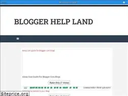 Sites similar to bloggerhelpland.blogspot.in