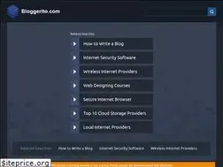 Sites similar to bloggerito.com