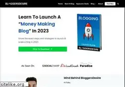 Sites similar to bloggersdesire.com