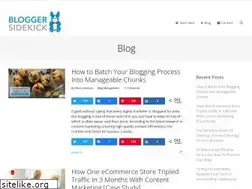Sites similar to bloggersidekick.com