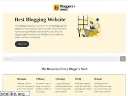 Sites similar to bloggersneed.com