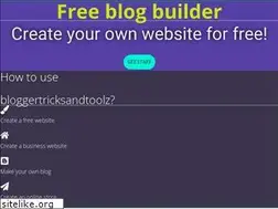 Sites similar to bloggertricksandtoolz.com