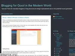 Sites similar to blogging4good.blogspot.com