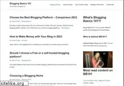 Sites similar to bloggingbasics101.com