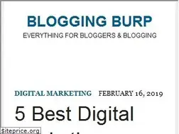 Sites similar to bloggingburp.com