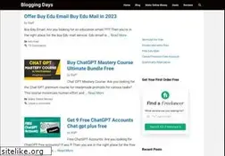 Sites similar to bloggingdays.com