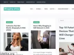 Sites similar to bloggingehow.com