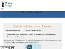 Sites similar to bloggingexplained.com