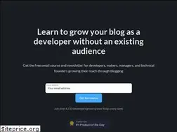 Sites similar to bloggingfordevs.com