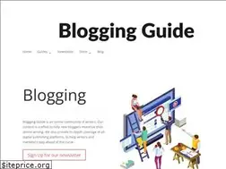 Sites similar to bloggingguide.org