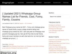 Sites similar to blogginggyan.com