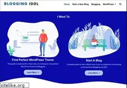 Sites similar to bloggingidol.com