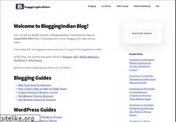 Sites similar to bloggingindian.com