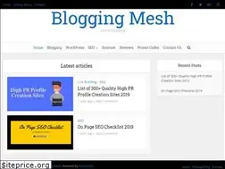 Sites similar to bloggingmesh.com