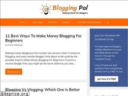 Sites similar to bloggingpal.com