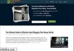 Sites similar to bloggingseed.com