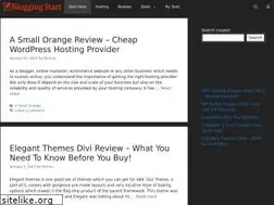Sites similar to bloggingstart.com