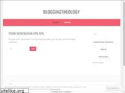 Sites similar to bloggingtheology.wordpress.com