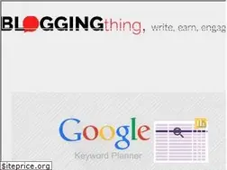 Sites similar to bloggingthing.com