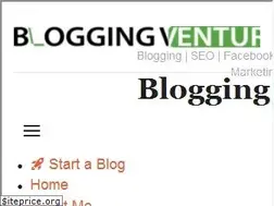 Sites similar to bloggingventure.com