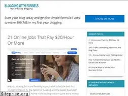 Sites similar to bloggingwithfunnels.com