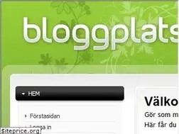 Sites similar to bloggplatsen.se