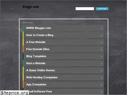 Sites similar to bloggr.com