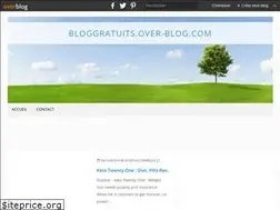 Sites similar to bloggratuits.over-blog.com