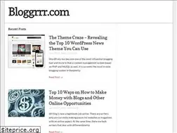 Sites similar to bloggrrr.com