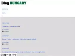 Sites similar to bloghungary.com
