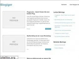 Sites similar to blogiger.de