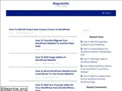 Sites similar to bloginguru.info