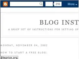 Sites similar to bloginstructions.blogspot.com